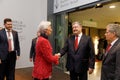 Petro Poroshenko and Christine Lagarde