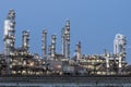 Petrochemical industrial plant