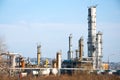 Petrochemical Industrial Plant Royalty Free Stock Photo