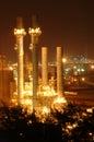 Petrochemical industry Royalty Free Stock Photo