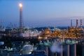 Petrochemical plant Royalty Free Stock Photo