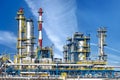 Petrochemical plant Royalty Free Stock Photo