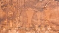 Petroglyph Panel in Kane Springs Canyon