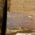 Petroglyph panel at McConkie Ranch near Vernal, Utah.