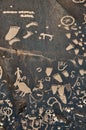 Petroglyph on Rock Royalty Free Stock Photo