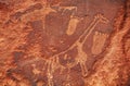 Petroglyph Royalty Free Stock Photo