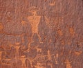 Petroglyphs Royalty Free Stock Photo