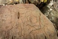 Petroglyphs, altai, Kalbak-Tash