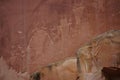 Petroglyphs of the Anasazi Native American people