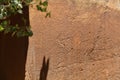 Petroglyphs in Capitol Reef National Park. Utah Royalty Free Stock Photo