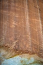 Petroglyphs on cliff at Capitol Reef National Park, Utah