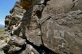 Petroglyphs Galisteo New Mexico 2 Royalty Free Stock Photo