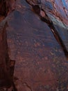 Petroglyphs at Wet Beaver Creek, Arizona Royalty Free Stock Photo