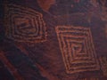 Petroglyphs at Wet Beaver Creek, Arizona