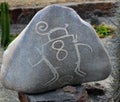 The petroglyphs of Miculla or San Francisco de Cuculla, located in the department of Tacna Peru.