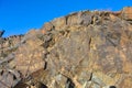 Petroglyphs on the stone