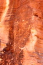 Petroglyphs at Valley of Fire - Nevada Royalty Free Stock Photo