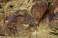 Petroglyps at Legend Rock