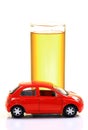 Petrol and car