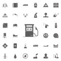 petrol filling machine icon. Oil icons universal set for web and mobile Royalty Free Stock Photo