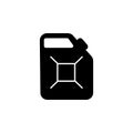 Petrol fuel canister icon Royalty Free Stock Photo