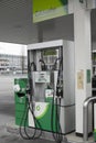 Petrol pumps at Forecourt