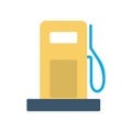 Petrol station icon. Symbol of benzine and fuel Royalty Free Stock Photo