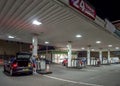 Petrol Station at night