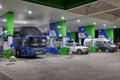 Petrol station at night Royalty Free Stock Photo