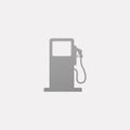 Petrol station vector icon isoalted in white background. Gas pump icon. Royalty Free Stock Photo