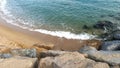 Petroleum bridge, pont del petroli in Badalona, Spain