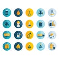 petroleum icons. Vector illustration decorative design