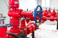 Petroleum oil and gas drilling equipment. Choke and kill manifolds are wellhead equipments that are assembled on the