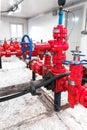 Petroleum oil and gas drilling equipment. Choke and kill manifolds are wellhead equipments that are assembled on the