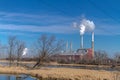 Petroleum Oil Production Plant Royalty Free Stock Photo