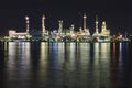 Petroleum Refinery Royalty Free Stock Photo