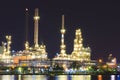 Petroleum Refinery Royalty Free Stock Photo