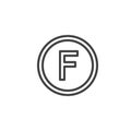 Petroleum solvent only line icon