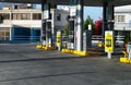 Petrolina Gas station in Paphos city. Royalty Free Stock Photo