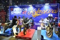 Petron sprint 4t booth at Inside Racing Motorshow in Pasay, Philippines