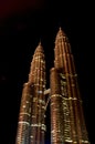 Petronas towers Royalty Free Stock Photo