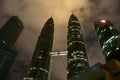 Petronas towers Royalty Free Stock Photo