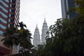 The Petronas Towers, also known as the Petronas Twin Towers