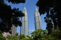 Petronas Towers Kuala Lampur Malaysia Royalty Free Stock Photo
