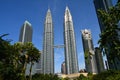 Petronas Towers Kuala Lampur Malaysia Royalty Free Stock Photo