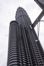 The Petronas Towers, Kuala Lumpur Royalty Free Stock Photo