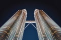 Petronas Towers Kuala Lumpur Malaysia Royalty Free Stock Photo