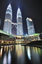 Petronas Twin Tower Royalty Free Stock Photo