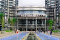Petronas twin tower centre building