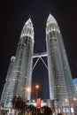 Petronas twin towers Royalty Free Stock Photo